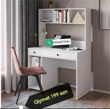 tek çarpayı: Oğlan və qız üçün, Yeni, Siyirməli, Yazı masası, Stulsuz — 3