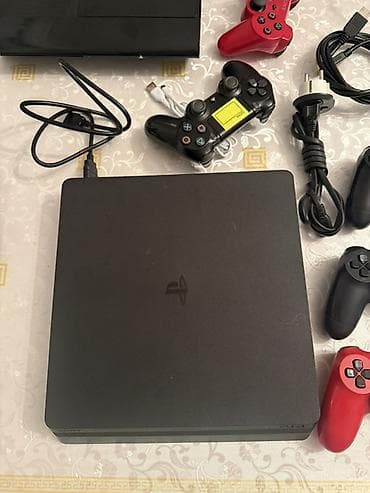playstation 4 oyunu: Samsung smart 46 olcu TV interneti var Playstation 4 slim 500 GB — 3