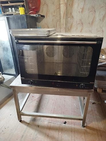 Konveksiya Sobası Elektrik Tabağın tutumu: 400x600 mm Paslanmayan