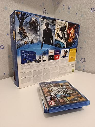 playsta: Cəmi heç 1ay işlənməyib PS4 slim 500gb qutuda ideal, nöqtə cızıqsız — 2