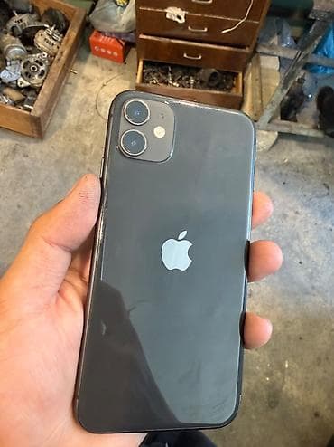 IPhone 11, 64 GB, Qara, Face ID