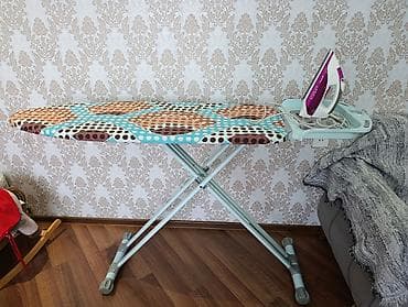 Ütü masası və buxarlı ütü komplekti ikisi birlikdə. - Hündürlüyü