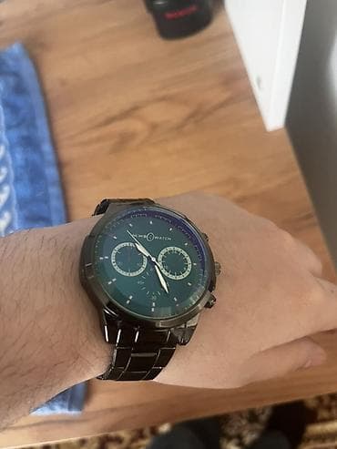 nardin saat: Kvars mexanizmlı kişi qol saatı - Brend yazısı: “NEWS WATCH” - — 4