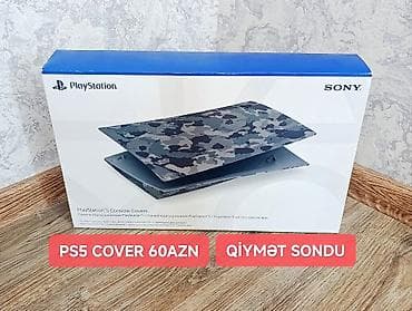 Şəkildəki PS5 cover təzədir, istifadə olunmayıb, 100% original Qiymət lalafo.az -da Şəkildəki PS5 cover təzədir, istifadə olunmayıb, 100% original Qiymət