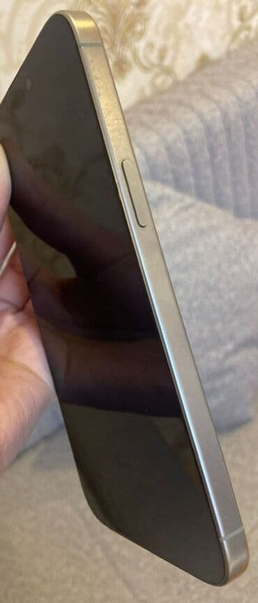 az işlənmiş telefonlar: IPhone 15 Pro Max, 256 GB, Natural Titanium, Face ID, Sənədlərlə — 6