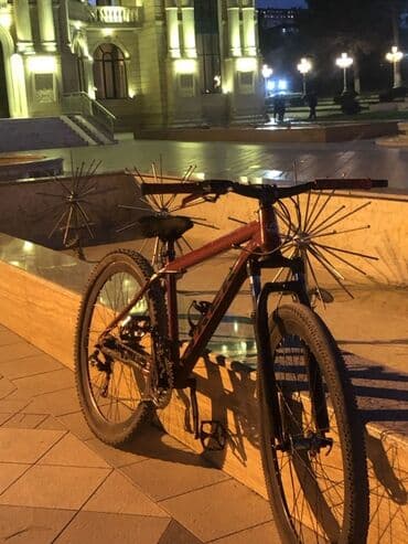 salcano велосипед цена: TREK dağ velosipedi - Çərçivə: Alüminium hardtail, qırmızı rəng, TREK — 5