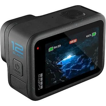 micro qulaq: GoPro HERO12 Black action kamera tek problem -balaca selfi ekranı — 2