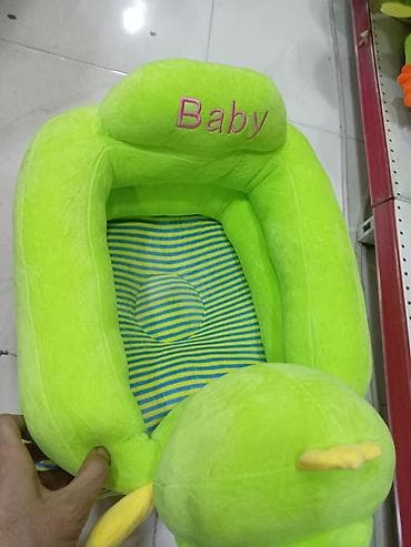 детское кресло: Uşaq oturacağı – ördəcik fiqurlu, plyuş materialdan - Naxış: ön — 3