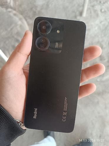 Redmi 13C, 128 GB, rəng - Qara, İki sim kartlı