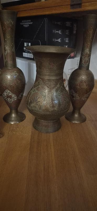 hamam dekoru: Vaza dəsti, Metal — 1