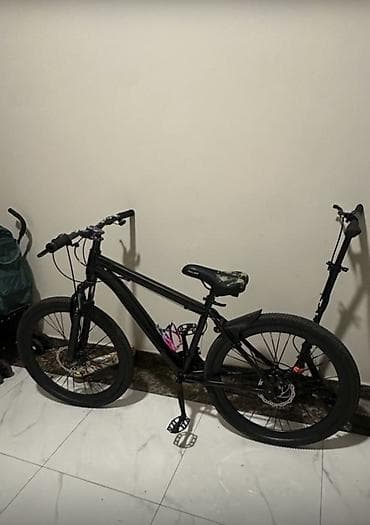 zigzag velosiped: Dag velosu velosu təzə təkər ilə metal pedal ilə vınos xamelion rəngdə — 3