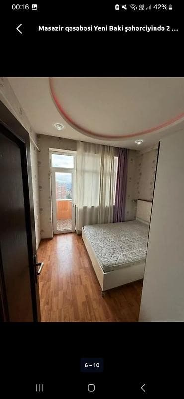 аренда квартира: Masazırda yeni Bakı şəhərciyində 2 otağa düzəlmə mənzil kirayə — 6
