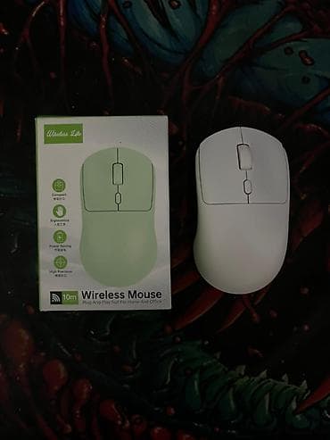 🖱️ Wireless Mouse – Yeni 💻 Ofis və gündəlik istifadə üçün 📡 Simsiz