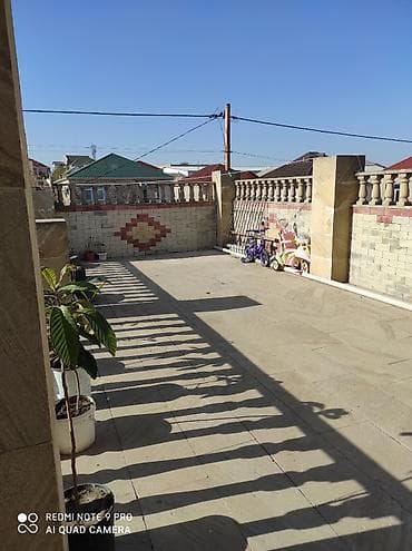 gencede heyet evi: 7 otaqlı, 270 kv. m, Kredit yoxdur, Orta təmir — 4