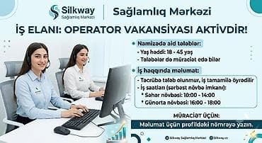Çağrı mərkəzi operatoru tələb olunur, Tələbələr, 18-29 yaş, Təcrübəsiz lalafo.az -da Çağrı mərkəzi operatoru tələb olunur, Tələbələr, 18-29 yaş, Təcrübəsiz
