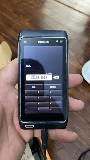 nokia asha: Nokia N8, 16 GB, rəng - Qara, Sensor — 2