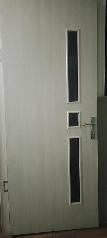 akasiya agaci: Taxta və MDF otaq qapıları - Material: biri təbii ağacdan (şüşəli) — 4