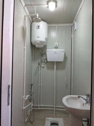 konteynerdən mağaza: Ofis Konteyner ✅ 5.00x3.00m Konteyner ✅ Uzunluq: 5.00m    ✅ En — 5