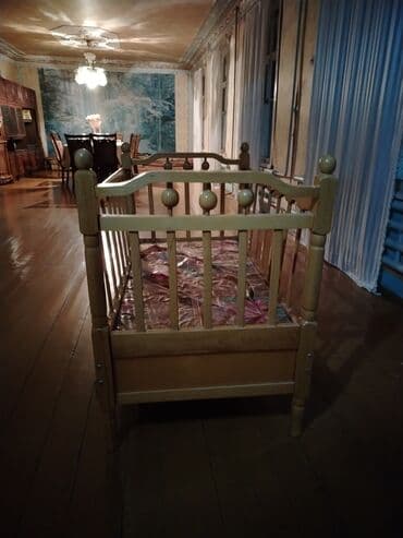 продам ворота бу: Для девочки и мальчика, Б/у, Четырехугольная, Колыбель, Без бортиков, Без матраса, С механизмом качания — 2