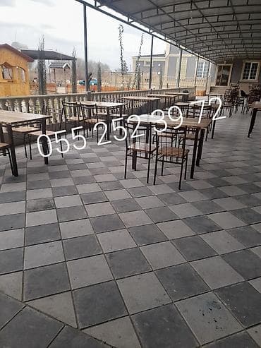embawood stol stul: Qonaq otağı üçün, Yeni, Açılmayan, Dördbucaq masa, 1 stul — 3