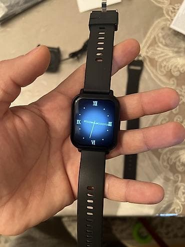 saat telefon satilir: Yeni, Smart saat, Sensor ekran, rəng - Qara — 2