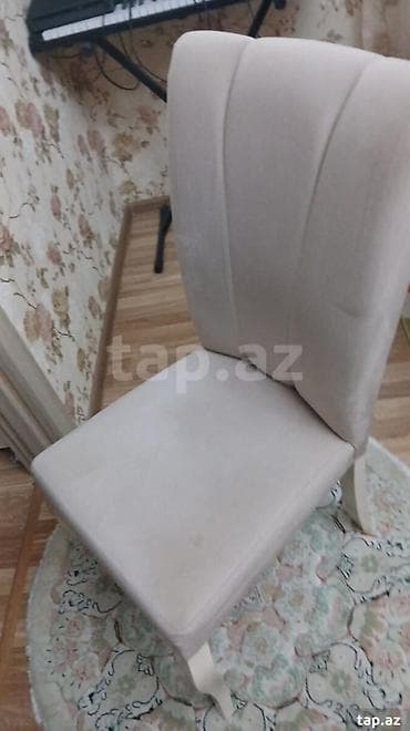ucuz manej: Qonaq otağı üçün, Yeni, Qatlanmayan, rəng - Bej Stul — 1