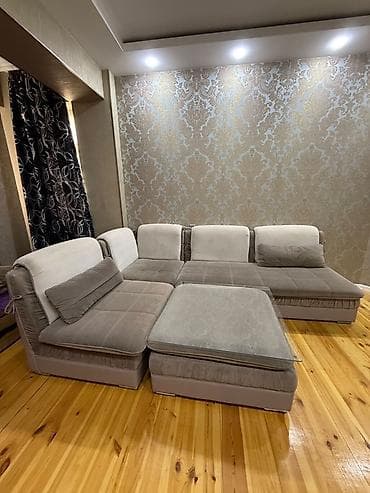pufik divan: Modul tipli künc divan dəsti - Tərkib: 4 ədəd oturacaq modul + 1 — 5