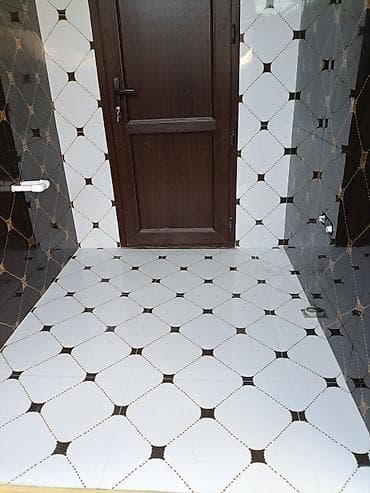 taxta qapilar 2 ci el: Keramik plitə döşəmə və divar üzləmə xidməti - Hamam, sanitar qovşaq — 3