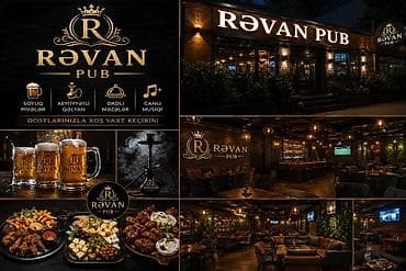 arenda otaq: Rəvan Pub – dostlarla xoş vaxt keçirmək üçün isti və zövqlü məkan — 1