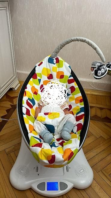 Uşaq üçün elektrikli beşik/swing kreslosu – 4moms (MamaRoo tipli) - — 1