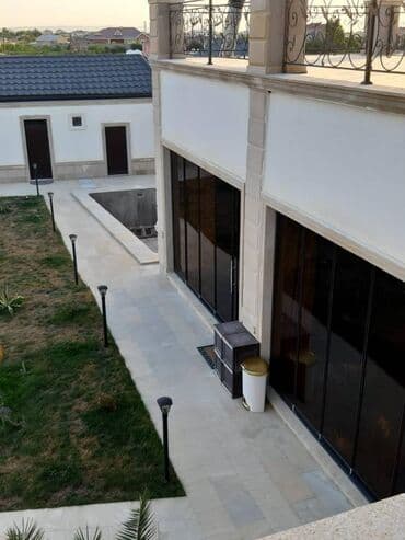 аренда дачи с бассейном: Баку, Пос. Бильгя, 290 м², 5 комнат, С бассейном, Артезианский колодец, Канализация, Комби — 5
