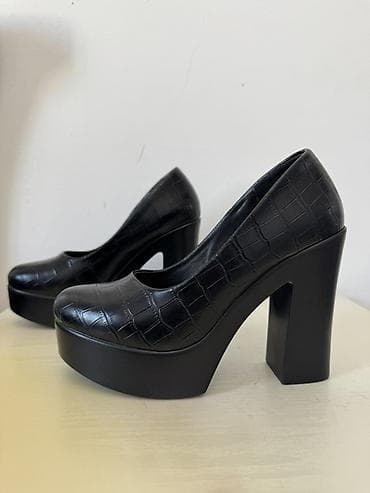 Digər ayaqqabılar: Ölçü: 37, rəng - Qara, İşlənmiş — 7