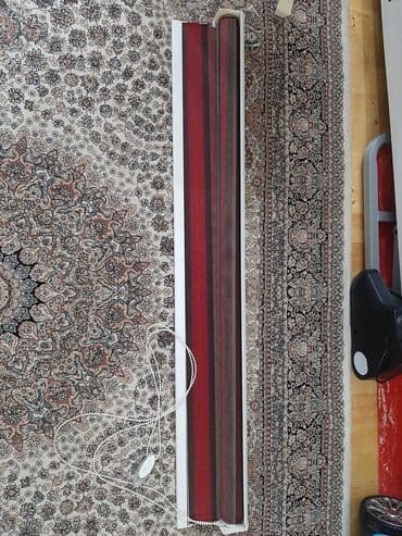 maqnit qapi toru: Zolaqlı jalüz pərdəsi - Mexanizm: zəncirli idarəetmə (ağ boncuklu — 3