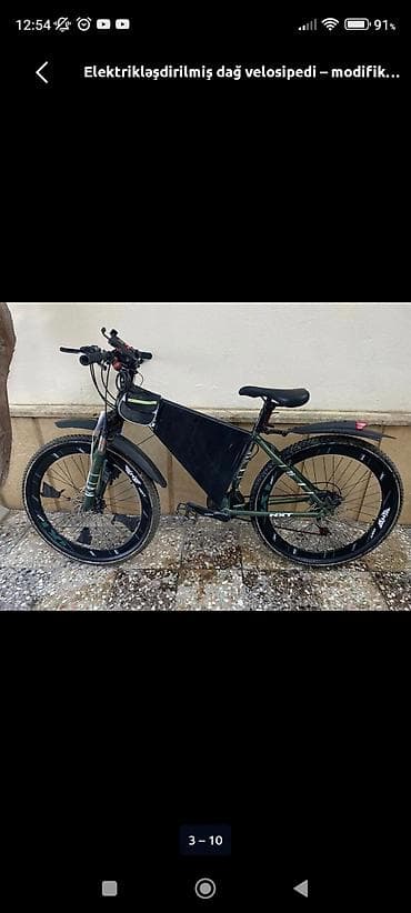 Velosipedlər: Dağ velosipedi – modifikasiya olunmuş Sadədə verirəm aksessuarsız 170₼ — 6