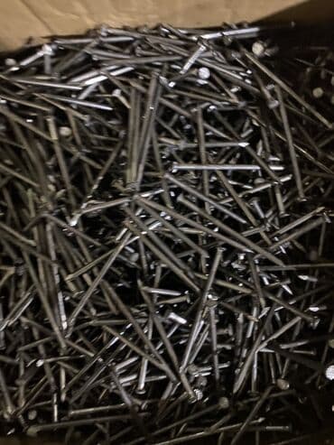 Məhsul: Tikinti/dülgər mismarları - Ölçü: 4×100 mm (qutular üzərində