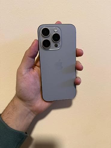 IPhone 15 Pro, 128 GB, White Titanium — 1