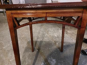 islenmis masalar: Mətbəx masası, İşlənmiş, Açılmayan, Taxta, Kvadrat masa — 4