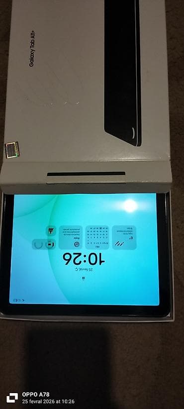 Apple iPad: Samsung Galaxy Tab A11+ planşeti - Model: Galaxy Tab A11+ (qutusu — 3