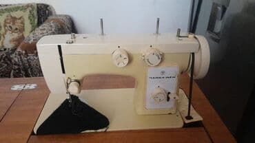 tikiş aparatı: Tikiş maşını Chayka, İşlənmiş,Mexaniki, 2 saplı Ünvandan götürmə — 3