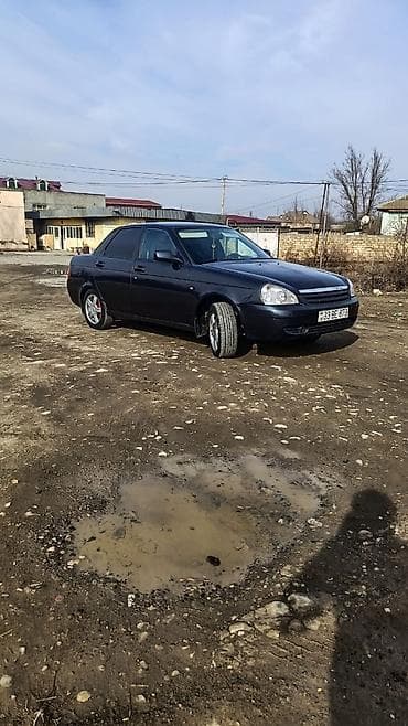 LADA Priora sedan - Kuzov: 4 qapılı sedan, tünd boz rəng - Mühərrik