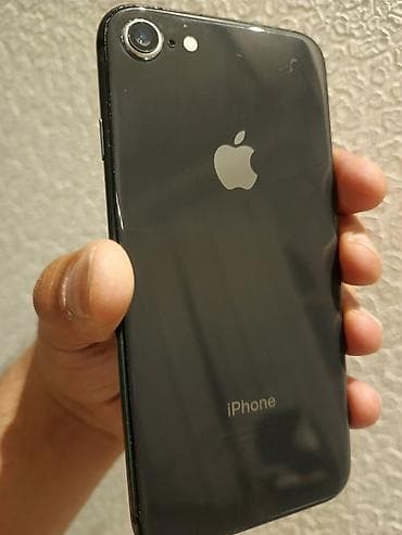 iphone ağdaş: IPhone 8, Qara, Barmaq izi — 3