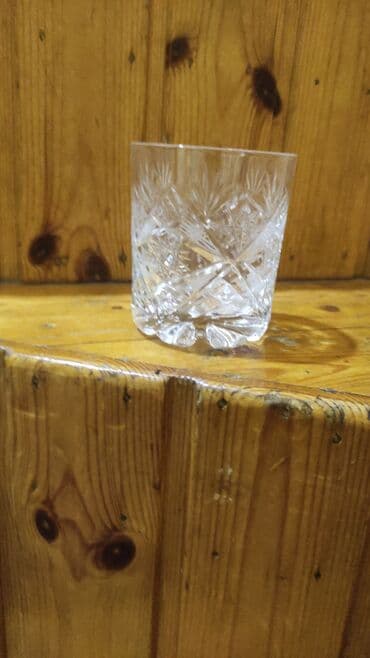 Stəkanlar, rəng - Ağ, Şüşə, 4 ədədli dəst, Çexiya