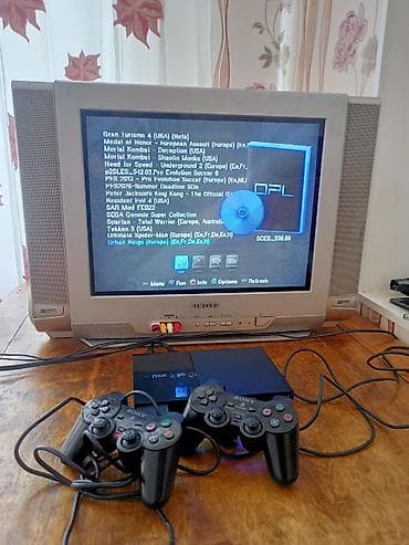 komputer 16 gb ram: PlayStation 2 Slim oyun seti nostalgiya yaşamaq üçün 2 orginal pult 20 — 3
