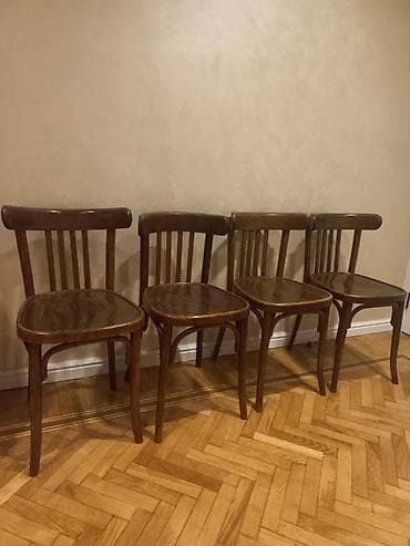 taxta iwlenmiw: Mətbəx üçün, Qatlanmayan, Stul — 2