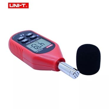 8 lik dikt: Səs ölcən cihaz. Sonомetr. Model: UNI-T UT353 - Telefona proqramla — 3