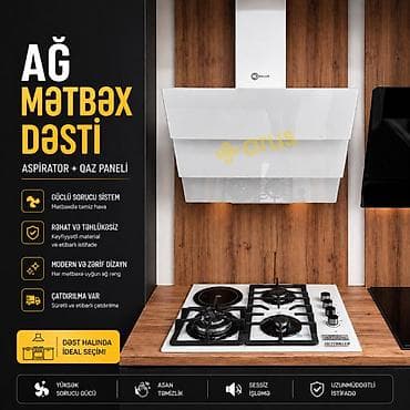 Qaz sobası 4 gözlü