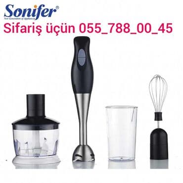 sonifer firmasi haqqinda melumat: Portativ blender, Sonifer, Yeni, Pulsuz çatdırılma — 1