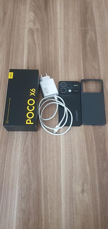 Poco X6, 256 GB, rəng - Qara, Barmaq izi — 1