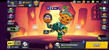 Brawl Stars hesabı – “MEGA DRACO” - Trophies: 31,487 (maksimum — 1