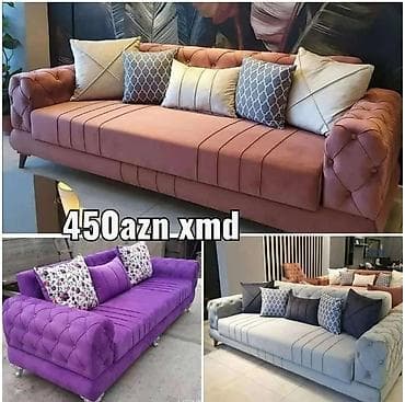 Divan, Yeni, Açılan, Bazalı, Vеlur parça, Pulsuz çatdırılma